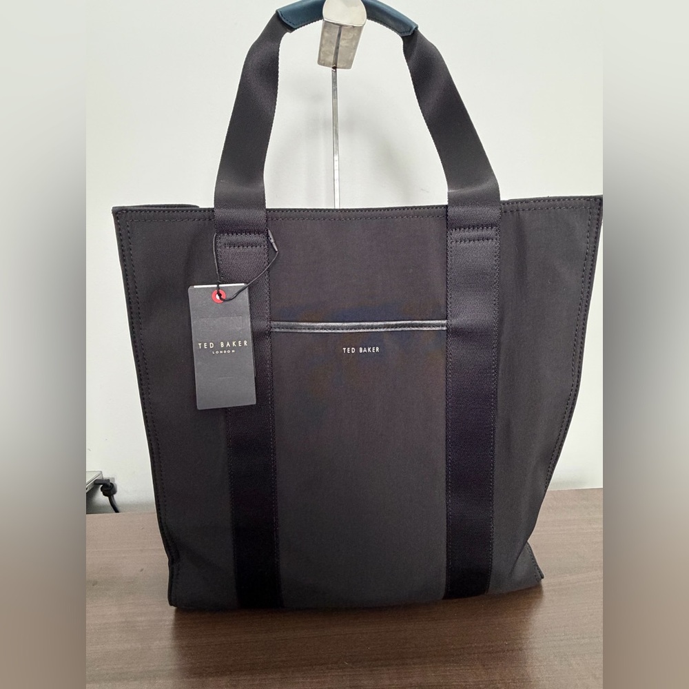 NWT Ted Baker Deptford Laptop Tote Bag Black (Noir) $310 CAD